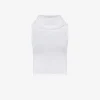 HOODED KNIT CROP TOP