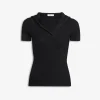 HOODED TOP IN PIQUE KNIT