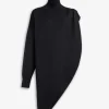 KNITTED ASYMMETRICAL CAPE JUMPER