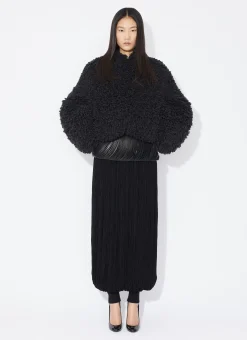 KNITTED FRINGE ROUND PANTS