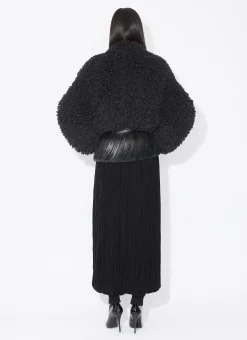 KNITTED FRINGE ROUND PANTS