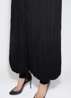 KNITTED FRINGE ROUND PANTS