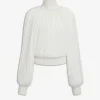 KNITTED FRINGES JUMPER