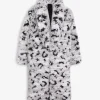 KNITTED LYNX COAT