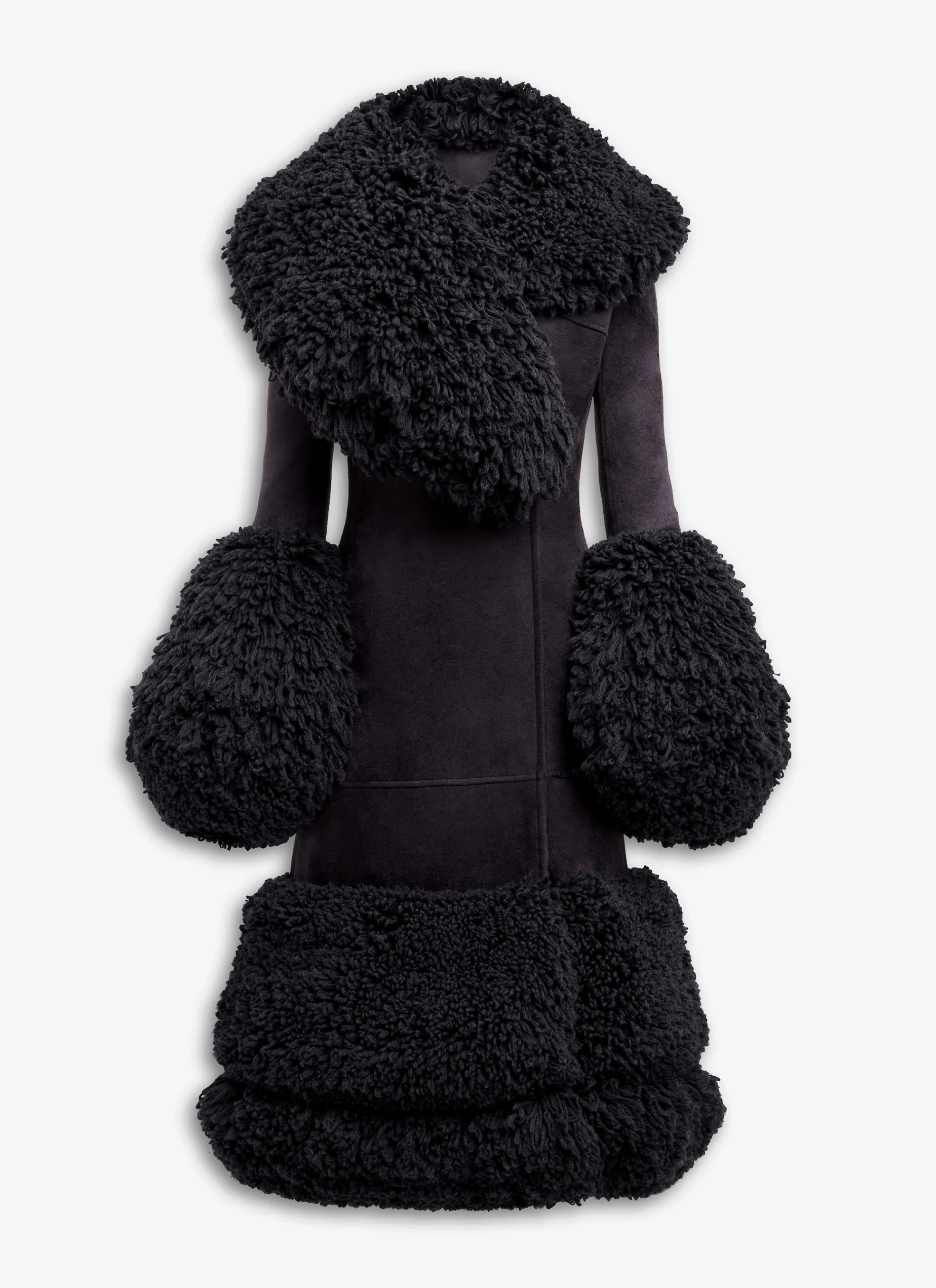 KNITTED TAILORED COAT