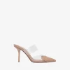 LE COEUR MULES IN PATENT CALFSKIN