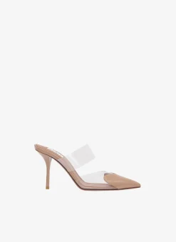LE COEUR MULES IN PATENT CALFSKIN