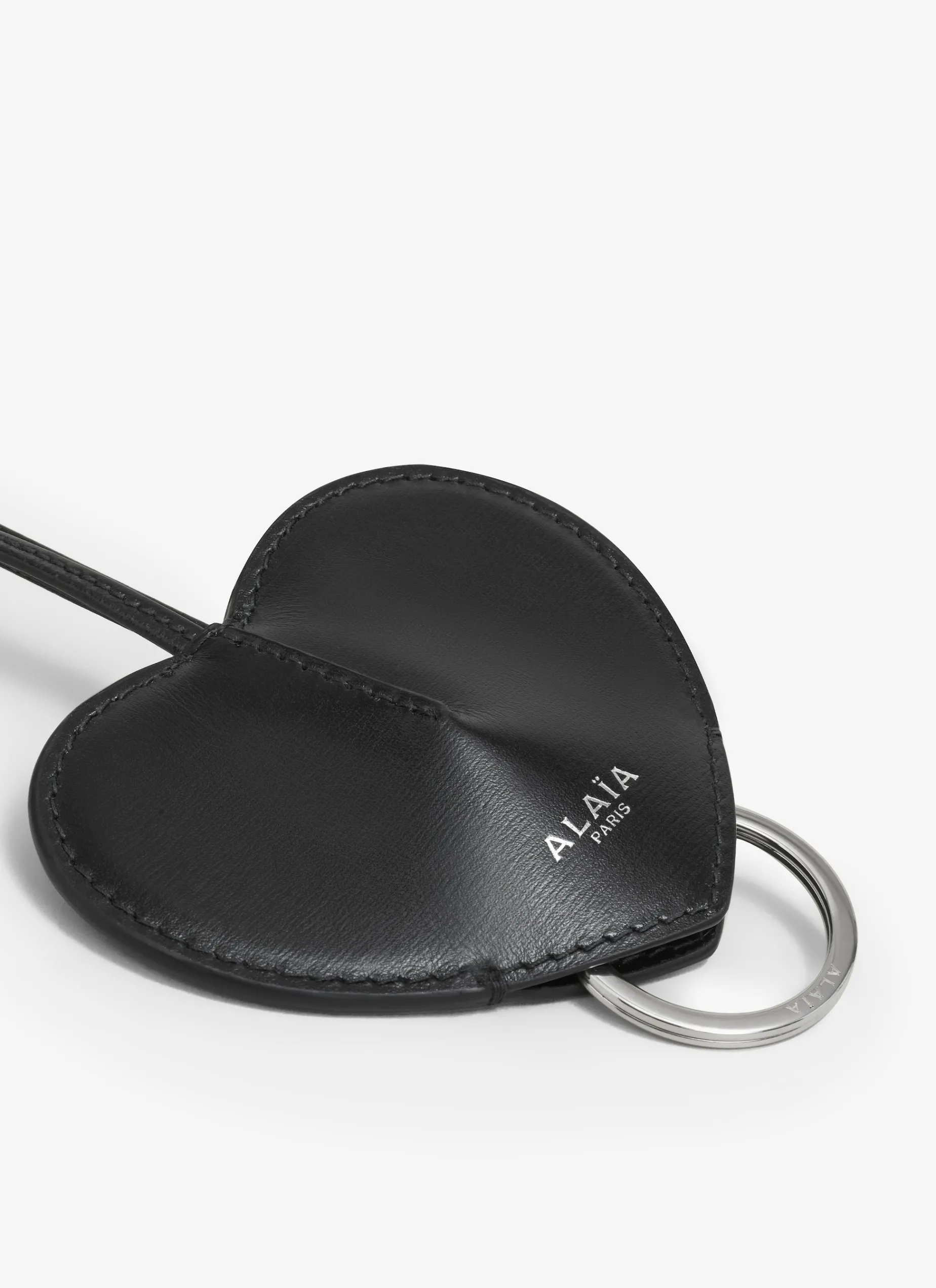 LE CŒUR BELL KEY HOLDER IN CALFSKIN