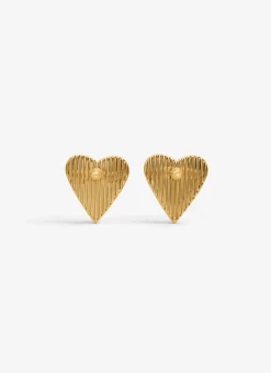 LE CŒUR BOMBÉ EARRINGS
