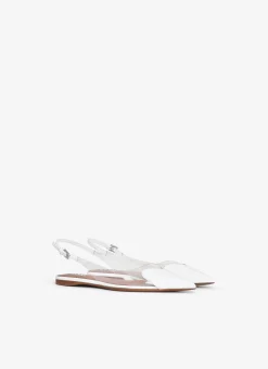 LE CŒUR FLAT SLINGBACKS IN PATENT CALFSKIN