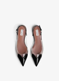 LE CŒUR FLAT SLINGBACKS IN PATENT CALFSKIN