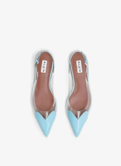 LE CŒUR FLAT SLINGBACKS IN PATENT CALFSKIN