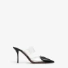 LE CŒUR MULES IN PATENT CALFSKIN