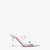 LE CŒUR MULES IN PATENT CALFSKIN