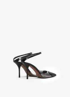 LE CŒUR PUMPS IN PATENT CALFSKIN
