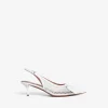 LE CŒUR SLINGBACKS IN FISHNET