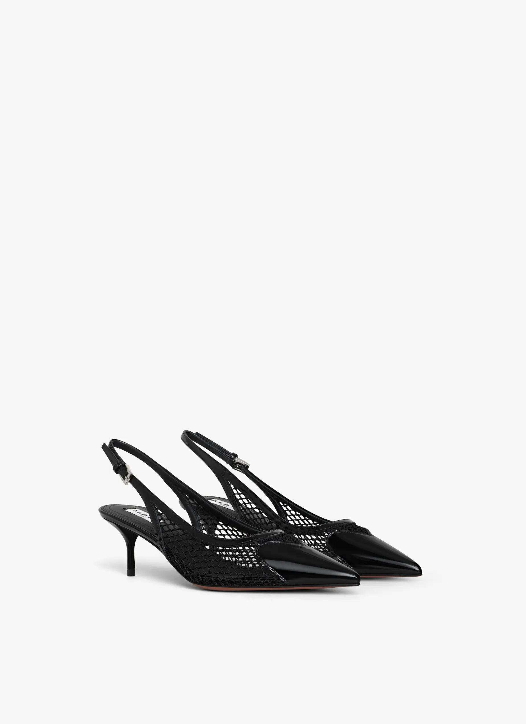 LE CŒUR SLINGBACKS IN FISHNET
