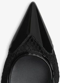 LE CŒUR SLINGBACKS IN FISHNET