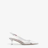 LE CŒUR SLINGBACKS IN PATENT LAMBSKIN