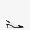 LE CŒUR SLINGBACKS IN PATENT LAMBSKIN