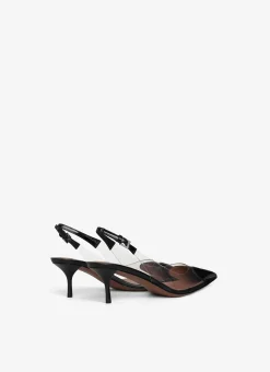LE CŒUR SLINGBACKS IN PATENT LAMBSKIN