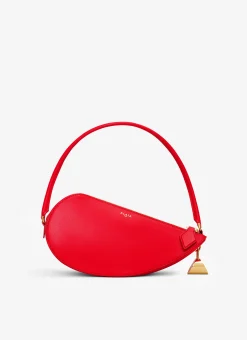 LE DEMI-CŒUR BAG IN GOATSKIN