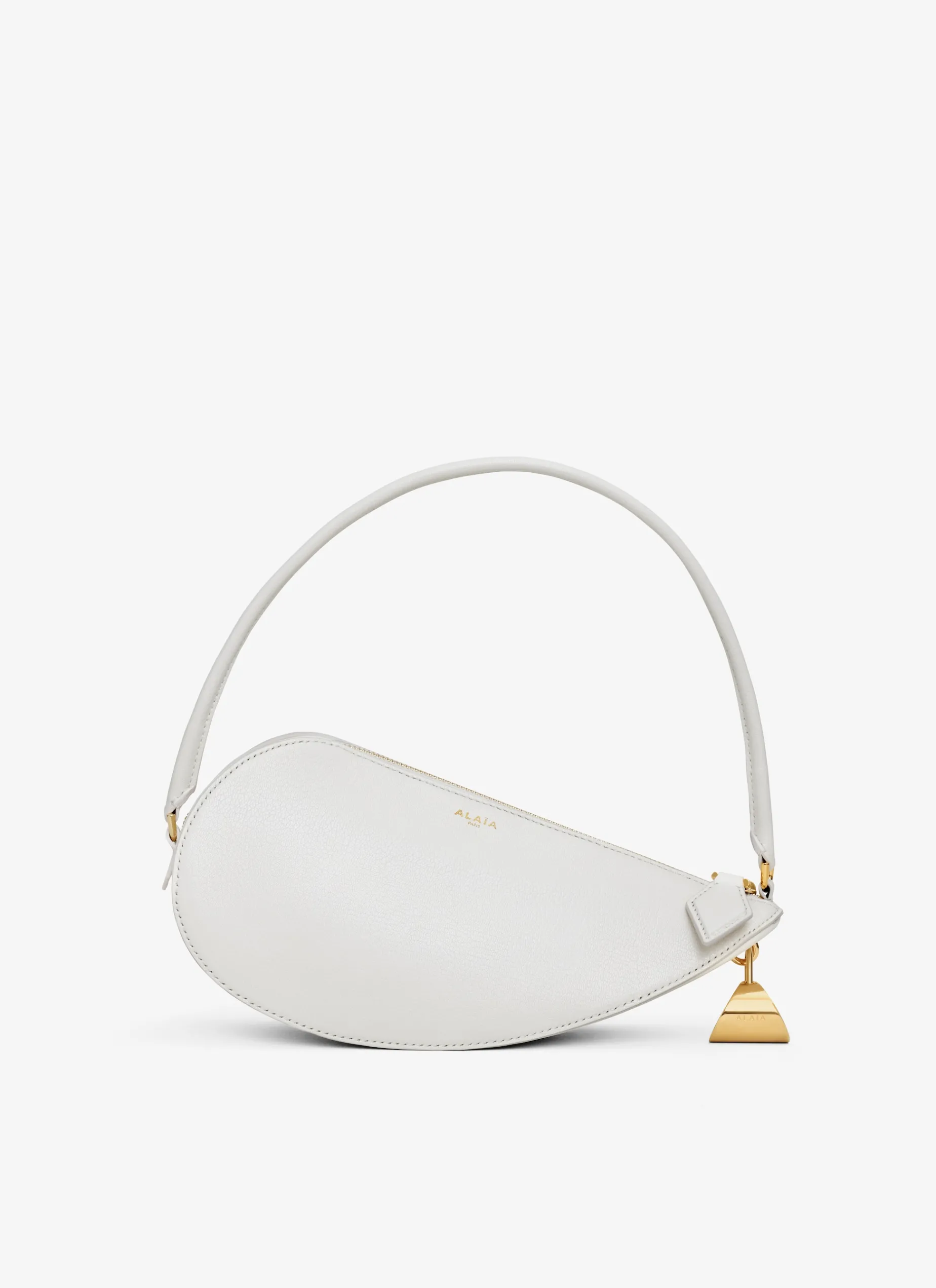 LE DEMI-CŒUR BAG IN GOATSKIN
