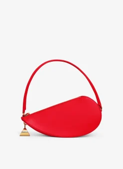 LE DEMI-CŒUR BAG IN GOATSKIN