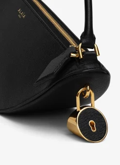 LE DEMI-CŒUR BAG IN GOATSKIN