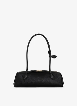 LE TECKEL MEDIUM BAG IN GRAINED CALFSKIN