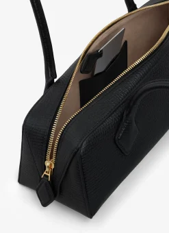 LE TECKEL MEDIUM BAG IN GRAINED CALFSKIN