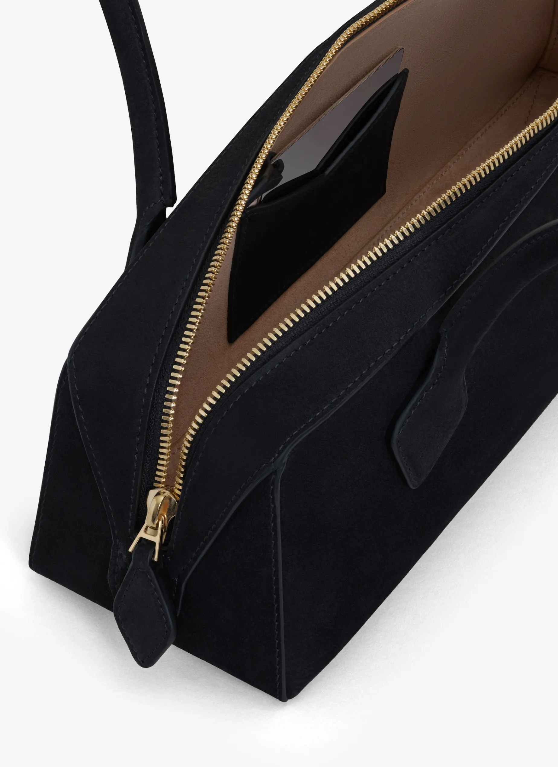 LE TECKEL MEDIUM BAG IN NUBUK CALFSKIN