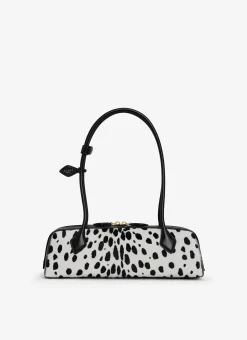LE TECKEL MEDIUM BAG IN PONY DOTS