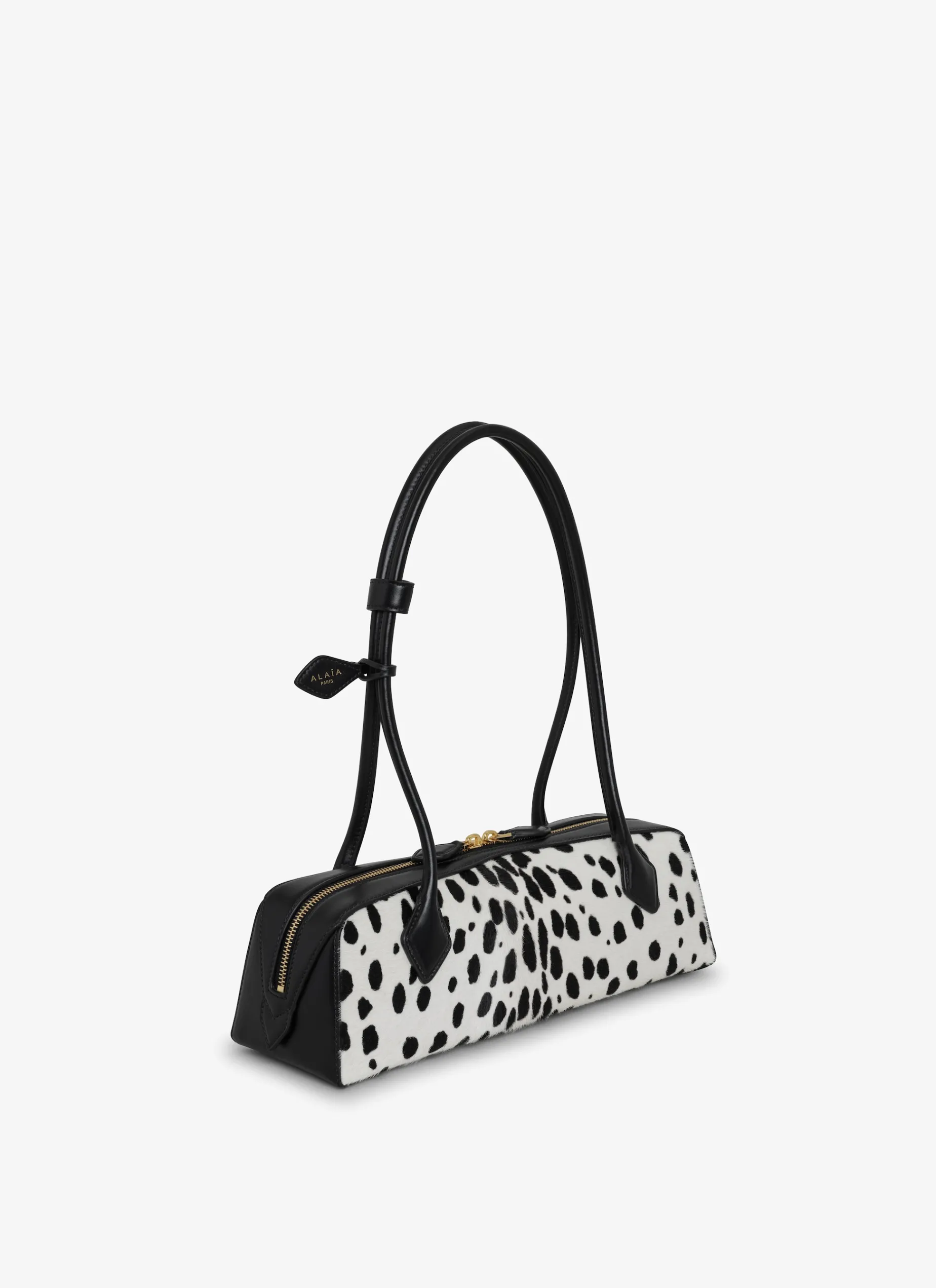 LE TECKEL MEDIUM BAG IN PONY DOTS