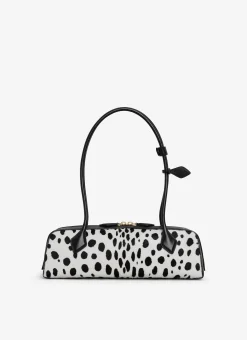 LE TECKEL MEDIUM BAG IN PONY DOTS