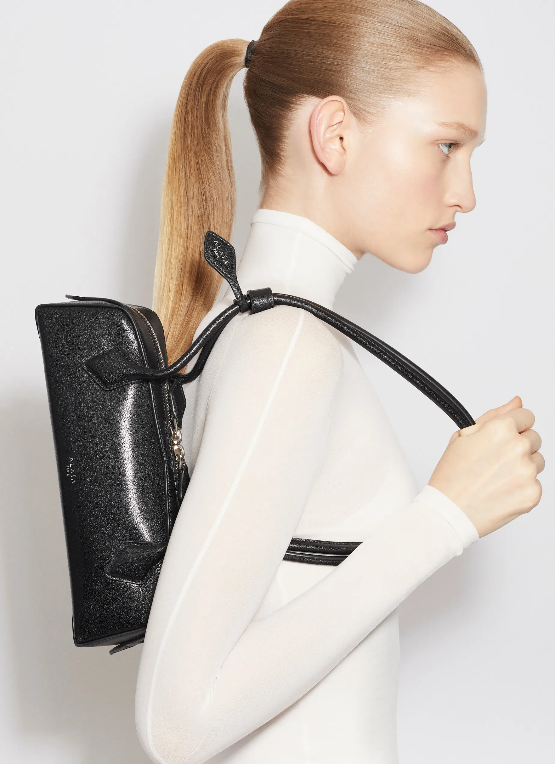 LE TECKEL SMALL BAG IN GOATSKIN
