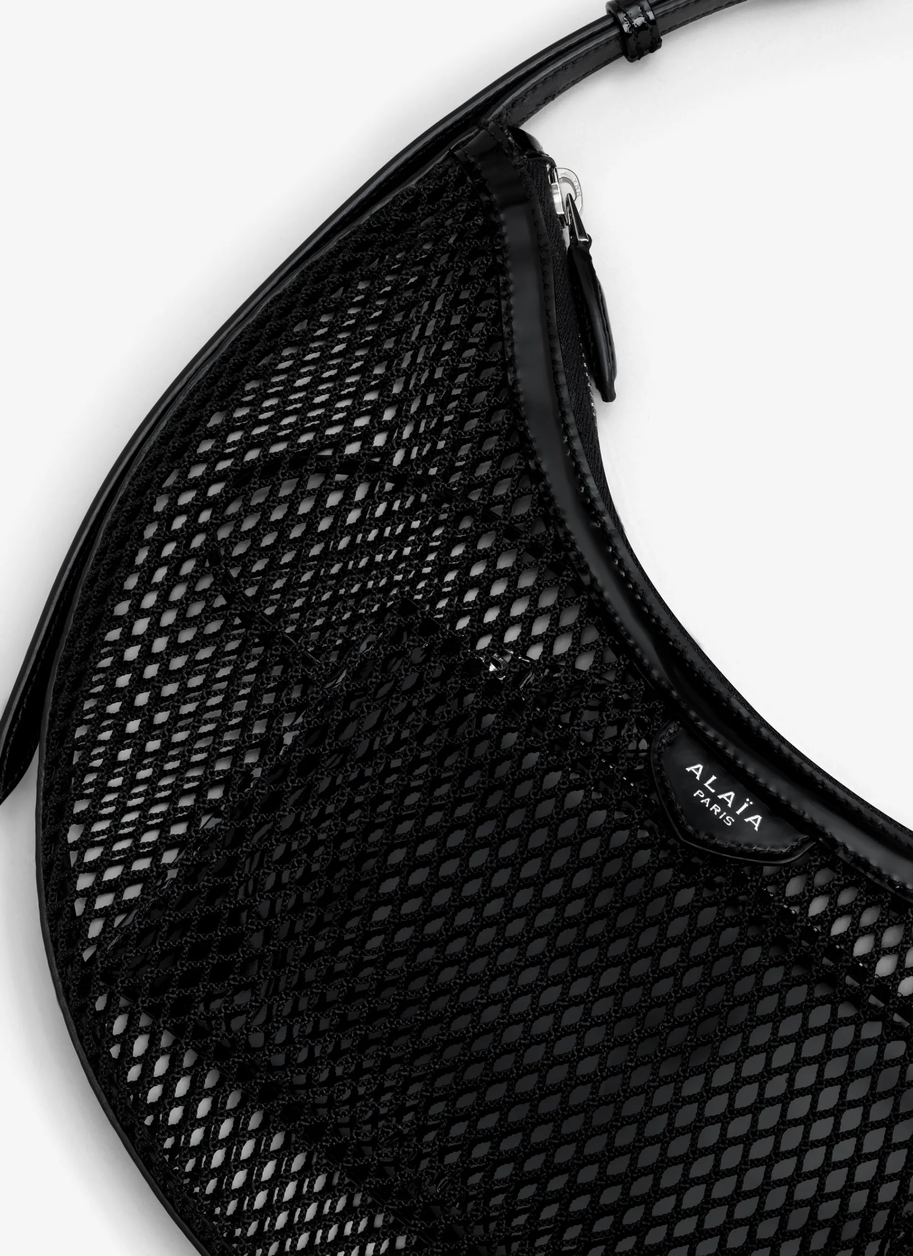 ONE PIECE DEMI LUNE BAG IN FISHNET