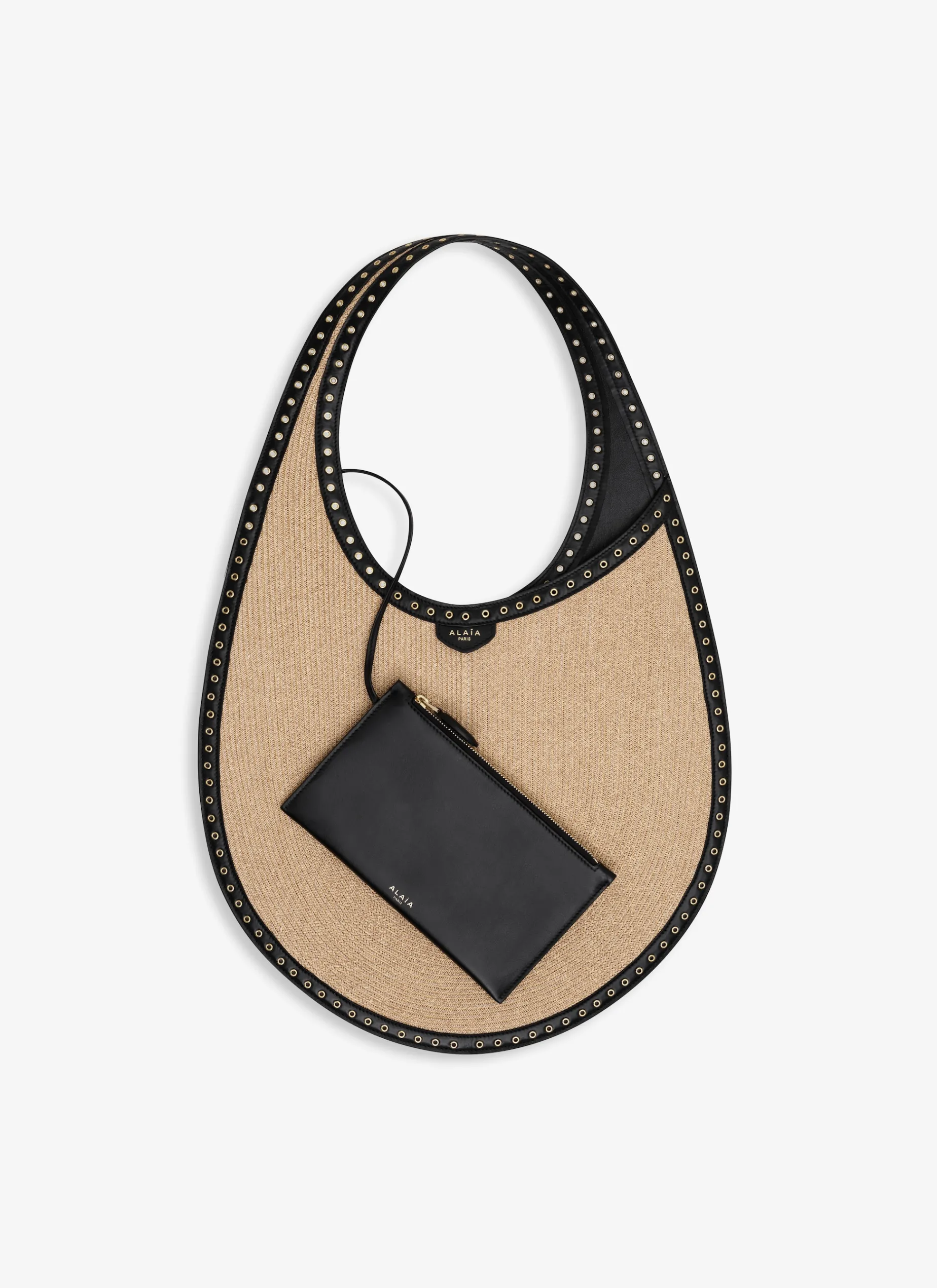 ONE PIECE MEDIUM BAG IN PAPER STRAW