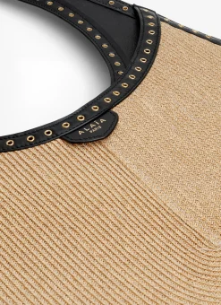 ONE PIECE MEDIUM BAG IN PAPER STRAW