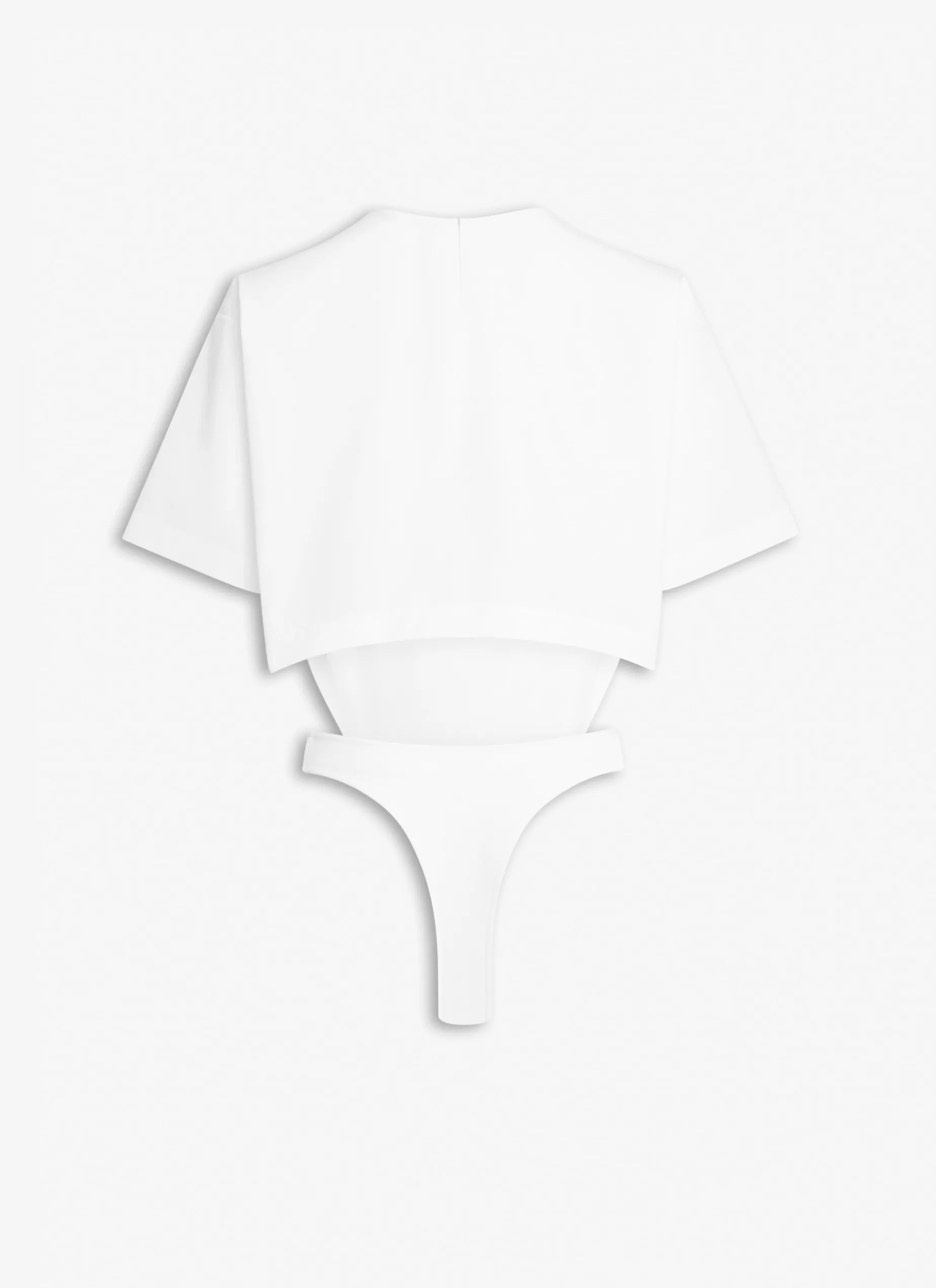 POPLIN BODY T-SHIRT