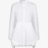 POPLIN SHIRT DRESS