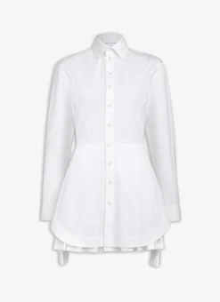 POPLIN SHIRT DRESS