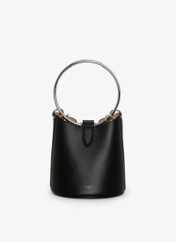 RING MEDIUM BUCKET BAG IN CALFSKIN
