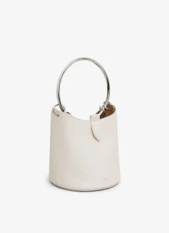 RING MEDIUM BUCKET BAG IN CALFSKIN