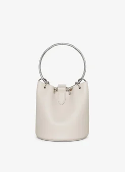 RING MEDIUM BUCKET BAG IN CALFSKIN
