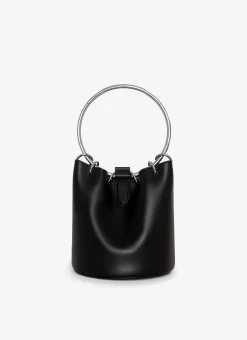 RING MEDIUM BUCKET BAG IN CALFSKIN