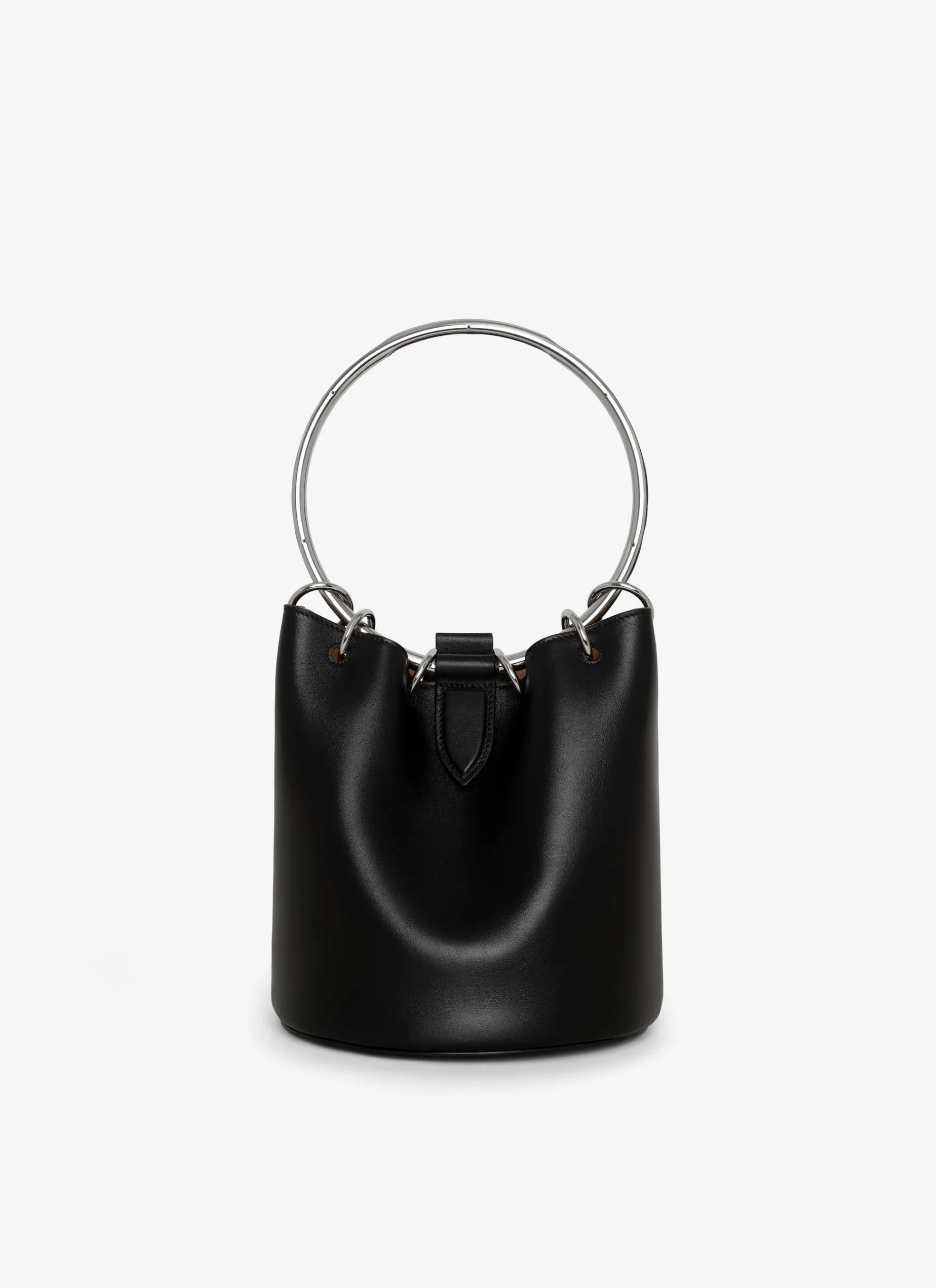 RING MEDIUM BUCKET BAG IN CALFSKIN
