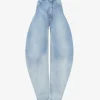 ROUND JEANS IN SKY DENIM