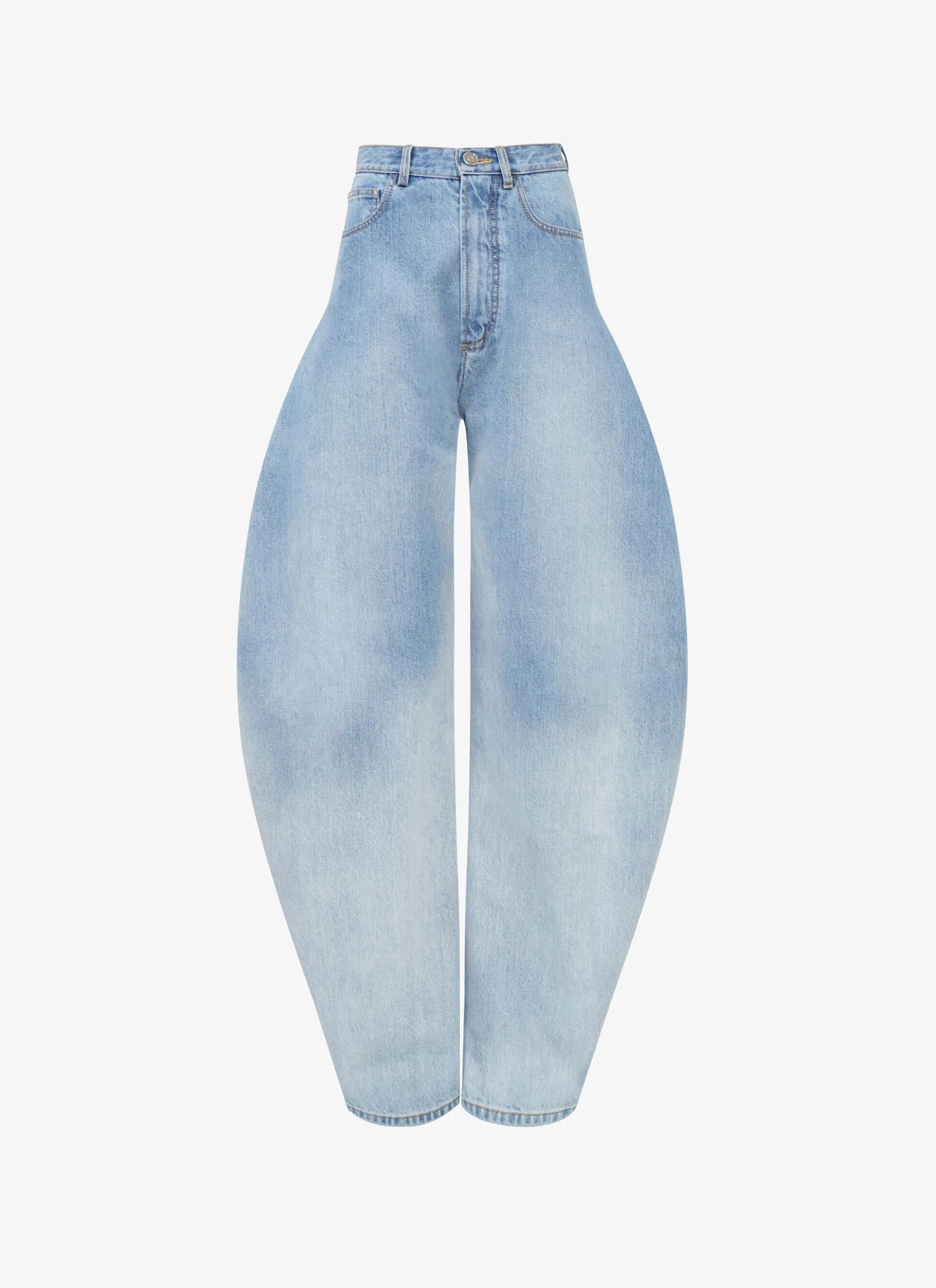 ROUND JEANS IN SKY DENIM