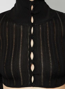 Shiny Crinoline Cardigan